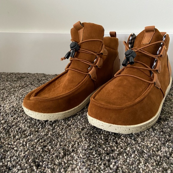 Tan Ankle Fashion Boots - Picture 2 of 3